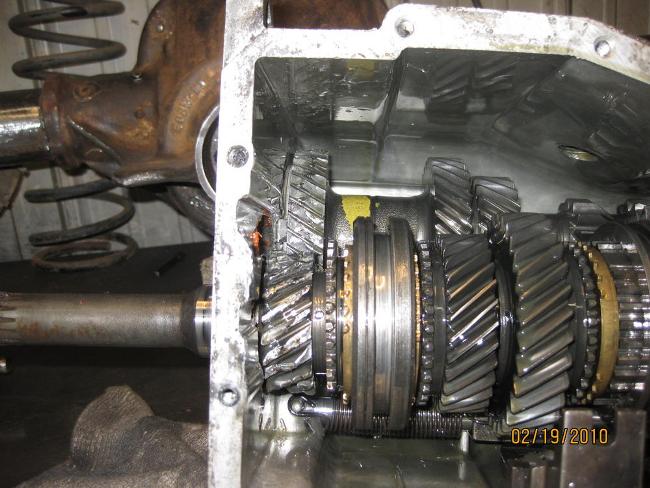 Blowed up transmission!